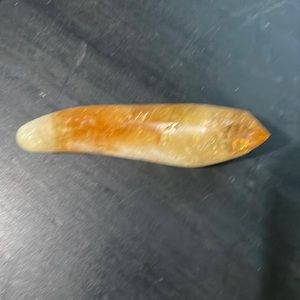 Large and unique citrine crystal. Citrine is known as “the merchant’s stone”.